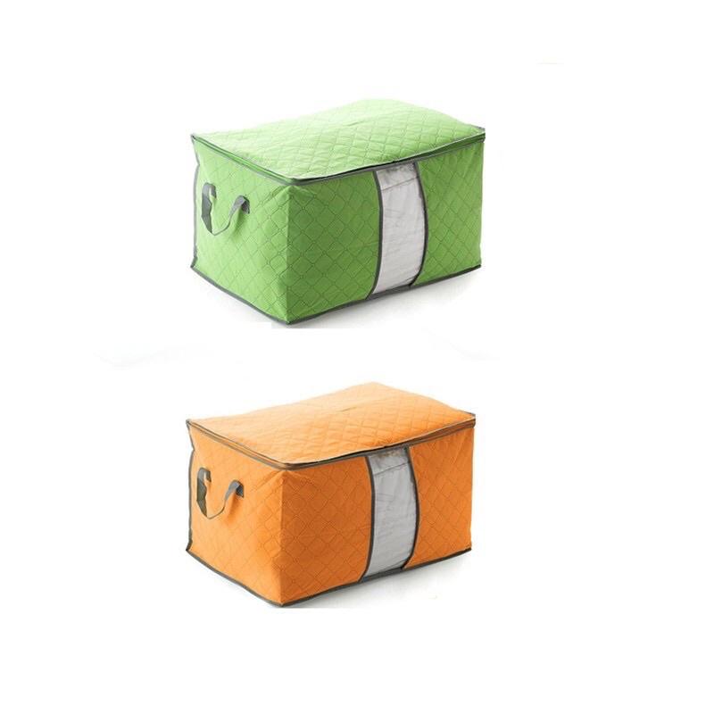 Túi Vải Đựng Quần Áo Chăn Màn Mền BIG SIZE 60Cm Loại 1 - Túi Đựng Đồ Cỡ Lớn Dáng Ngang Đa Năng