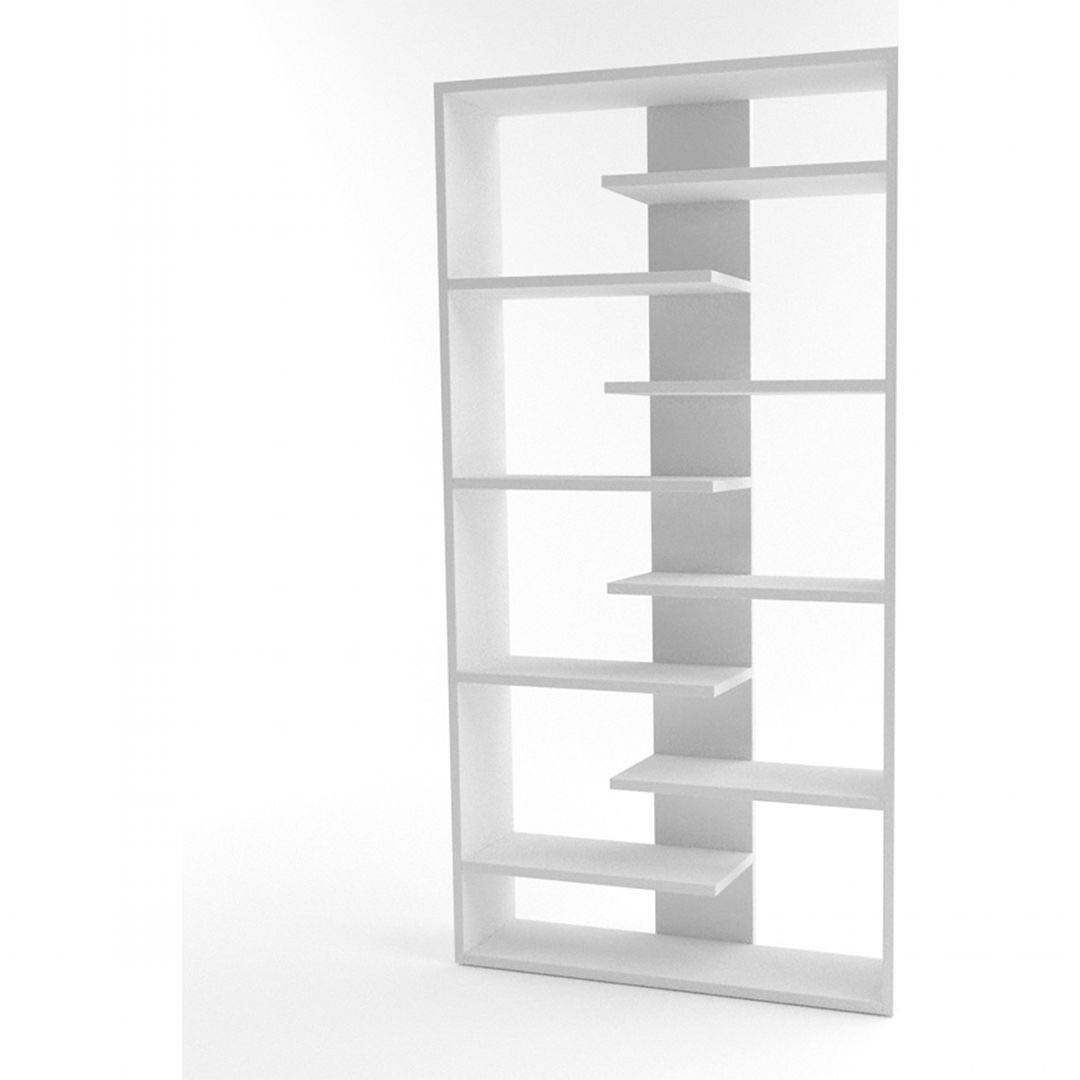 Kệ sách gỗ MDF kiểu dáng hiện đại nhỏ gọn SMLIFE Bernado