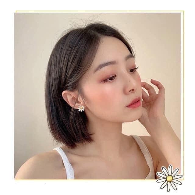 Bông tai hình hoa cúc xinh xắn thời trang dành cho nữ