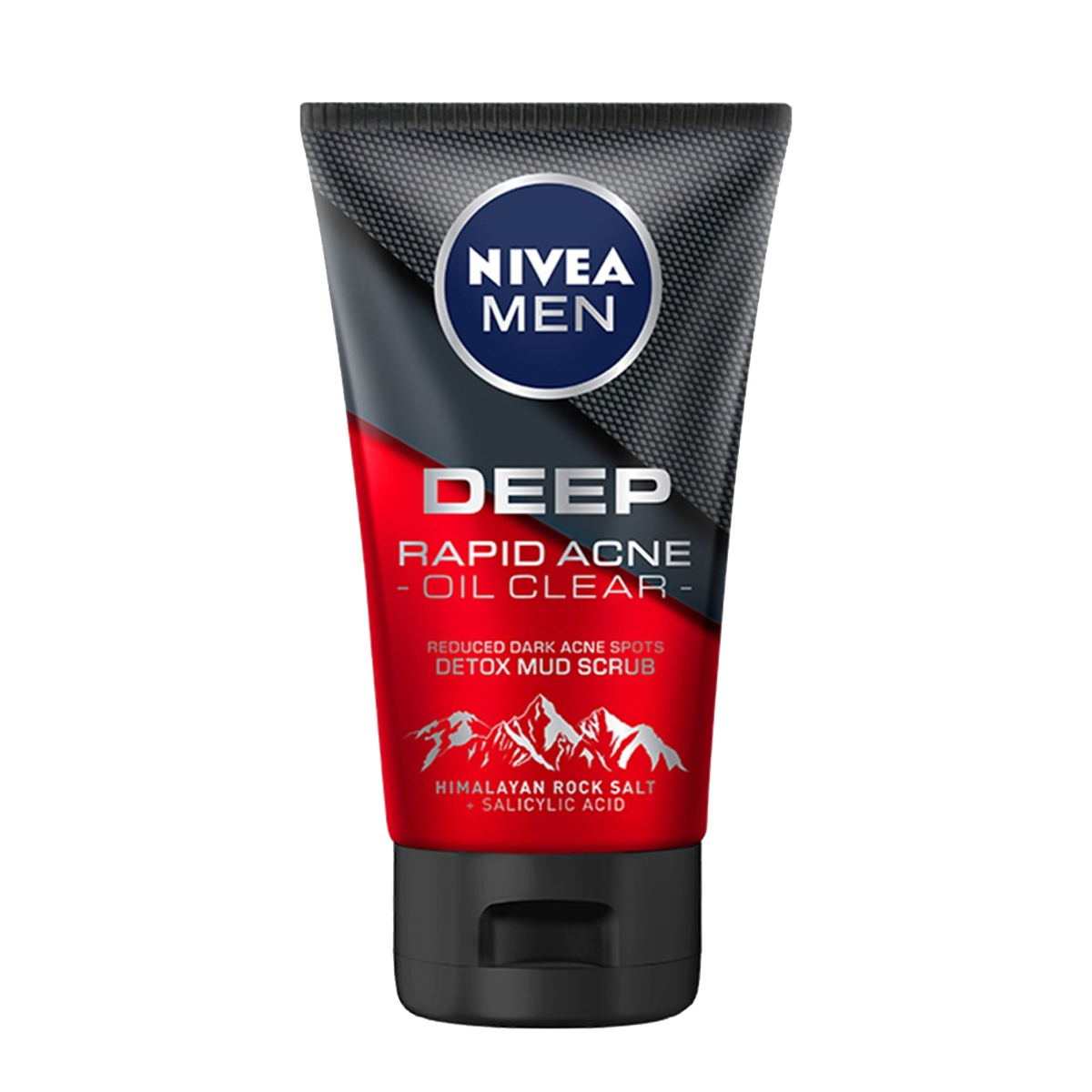 Sữa rửa mặt Ngừa mụn Sạch sâu NIVEA MEN Himalaya Deep Rapid Acne Oil Clear (100g) - 88521