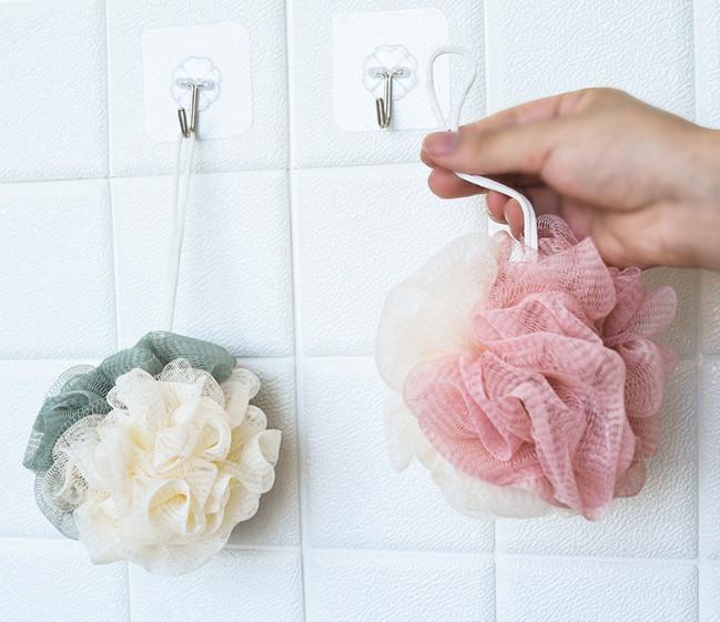 Một Cái Bông Tắm Tròn Tạo Bọt Mịn Mềm Cao Cấp- Màu Ngẫu Nhiên - Hàng Chất Lượng
