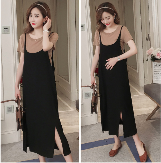 Đầm bầu công sở Maxi