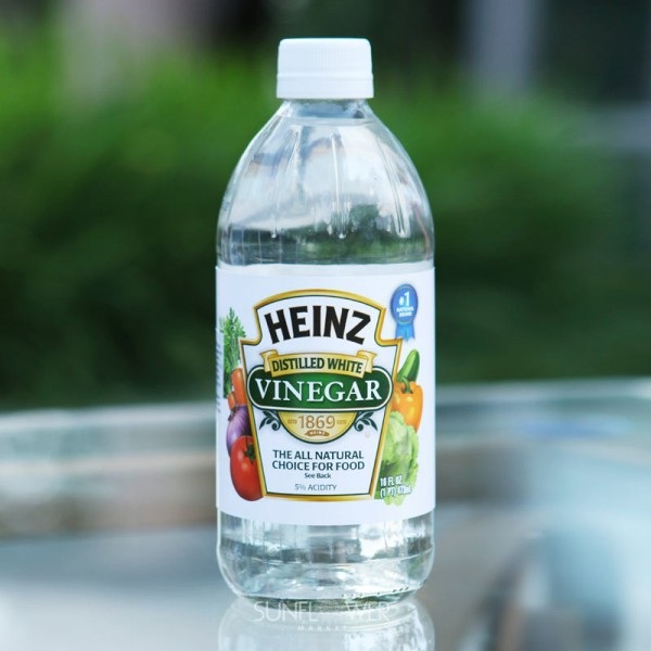 Giấm trắng chai thủy tinh Heinz 473ml nhập khẩu Mỹ