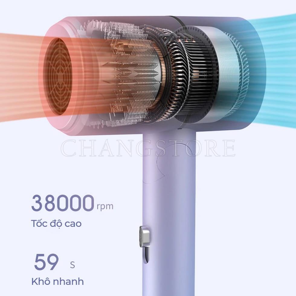 Máy Sấy Tóc 2 Chiều Nóng Lạnh Không Gây Hư Tổn Tóc Công Suất Lớn