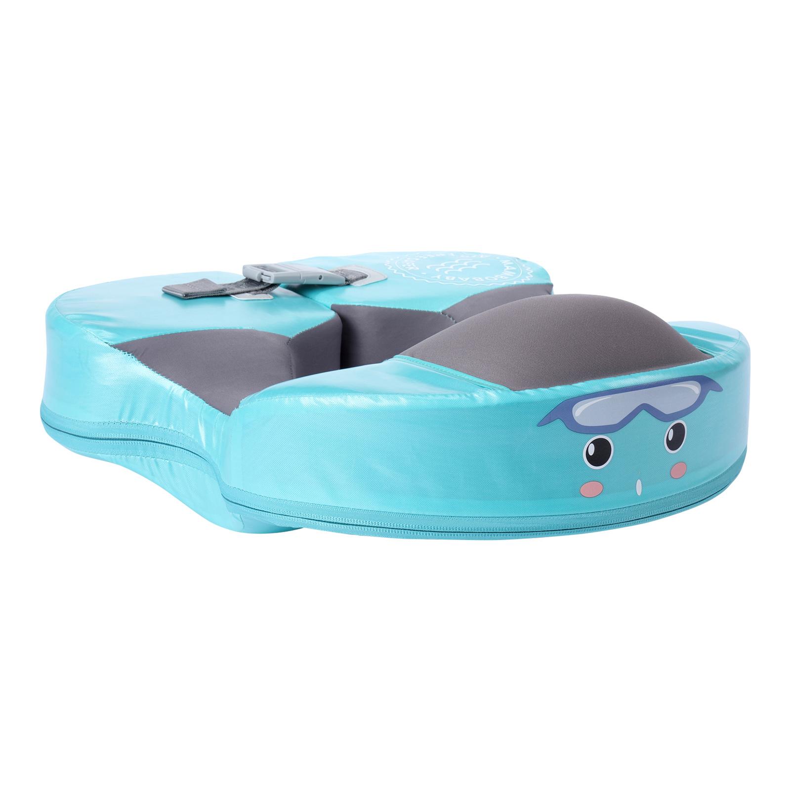 Non-Inflatable Baby Armpit Swim Float Infant Lying Swimming Ring Pool Trainer for 3-10 Months Baby