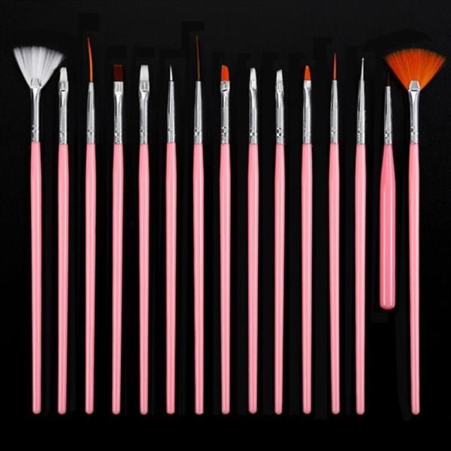 BỘ CỌ VẼ ĐA NĂNG 15 CÂY CHUYÊN DÙNG LÀM NAIL