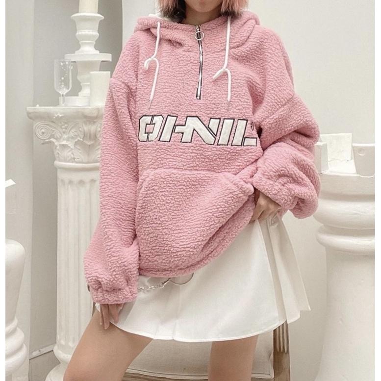 Hoodie Lông Cừu OhNil - Cleece Hoodie