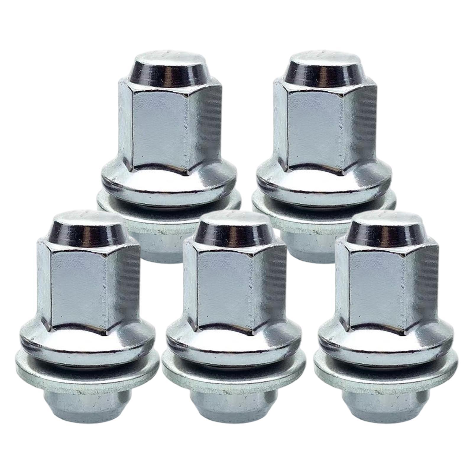 5x Wheel Lug Nut Stainless Steel Fit for Xks Accessories Parts