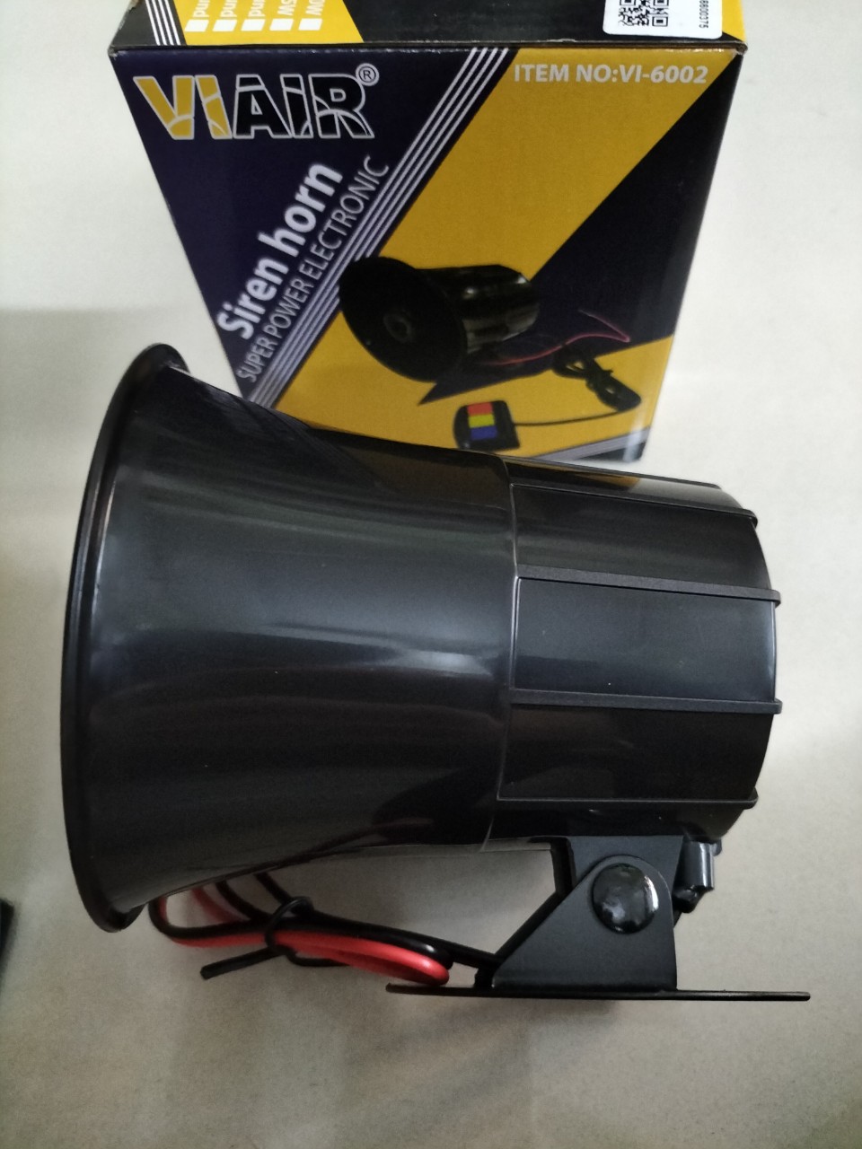 Còi báo động 12V 20W công suất âm thanh lớn 120dB Siren | Còi báo cháy | Còi hú chống trộm 12V6T