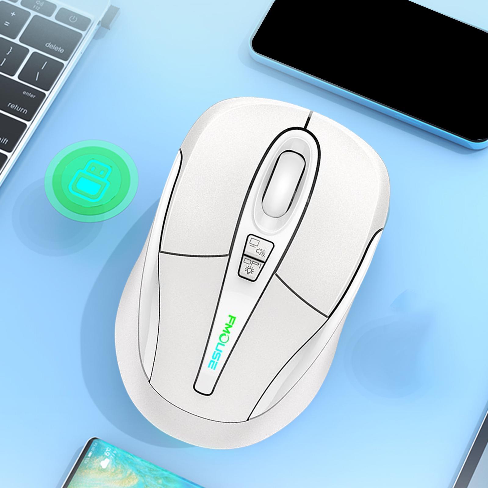 Bluetooth Mouse Portable Type for Windows 8 and above Office Elegant Black