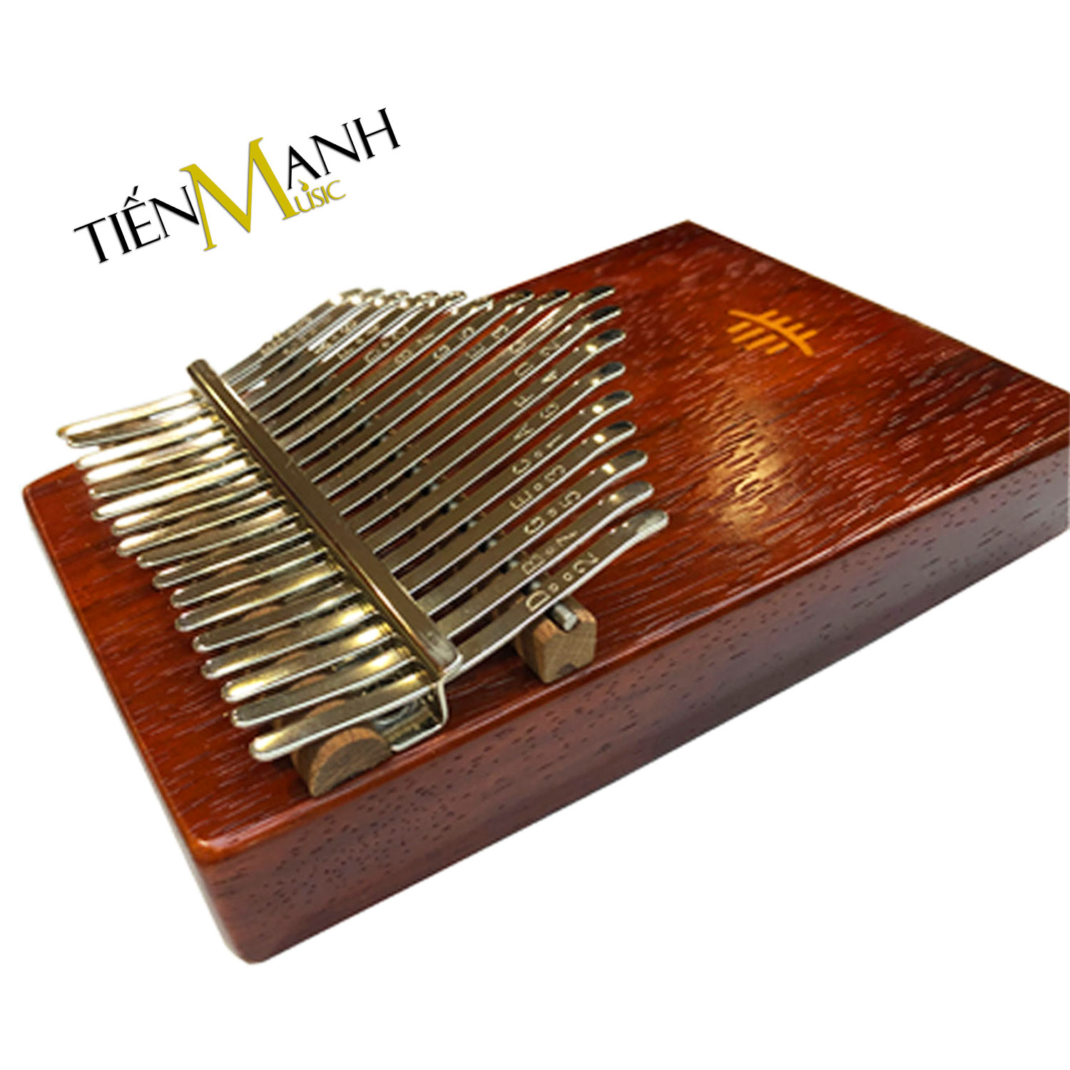 Đàn Kalimba 17 Phím Hluru KC-RR (Gỗ Red Rosewood) KC RR Hàng Chính Hãng - Kèm Móng Gẩy DreamMaker KCRR