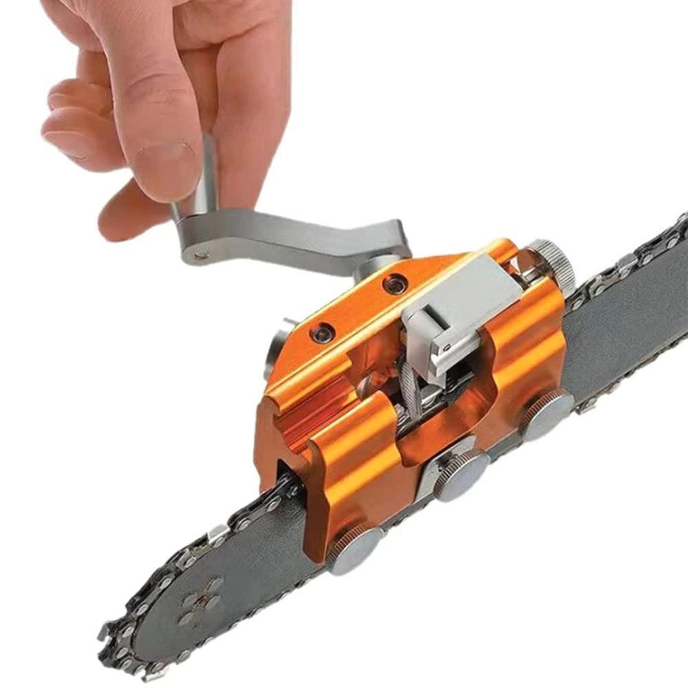Máy Mài Xích Crank Saw, Đồ Gá Mài Cưa Xích, Dụng Cụ Mài Xích Cưa Xích, Hướng Dẫn Sử Dụng, Di Động, Cho Tất Cả Các Loại Cưa Xích, Cho Thợ rừng và Người Làm Vườn
