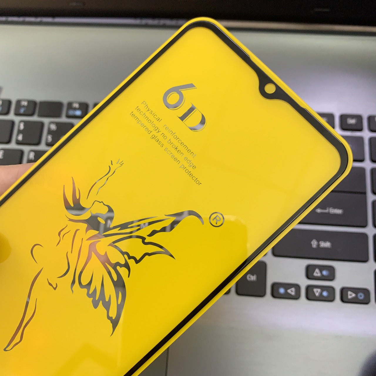 Cường lực dành cho Galaxy A03s Full 6D thiên thần