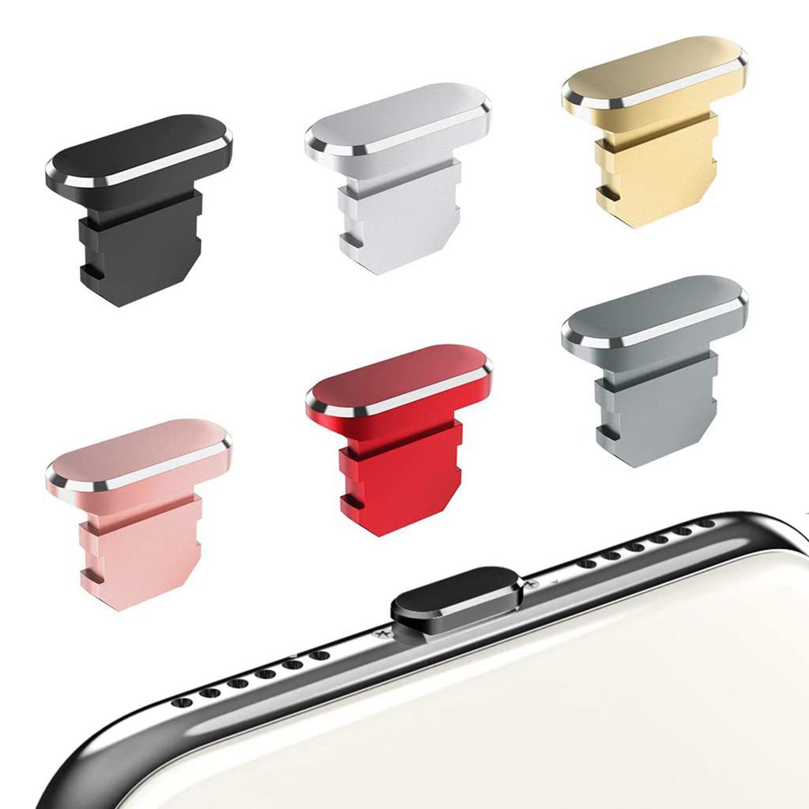 Anti Dust Plugs Cleaning Kit Charging Plugs Cover for iOS Mobile Phones