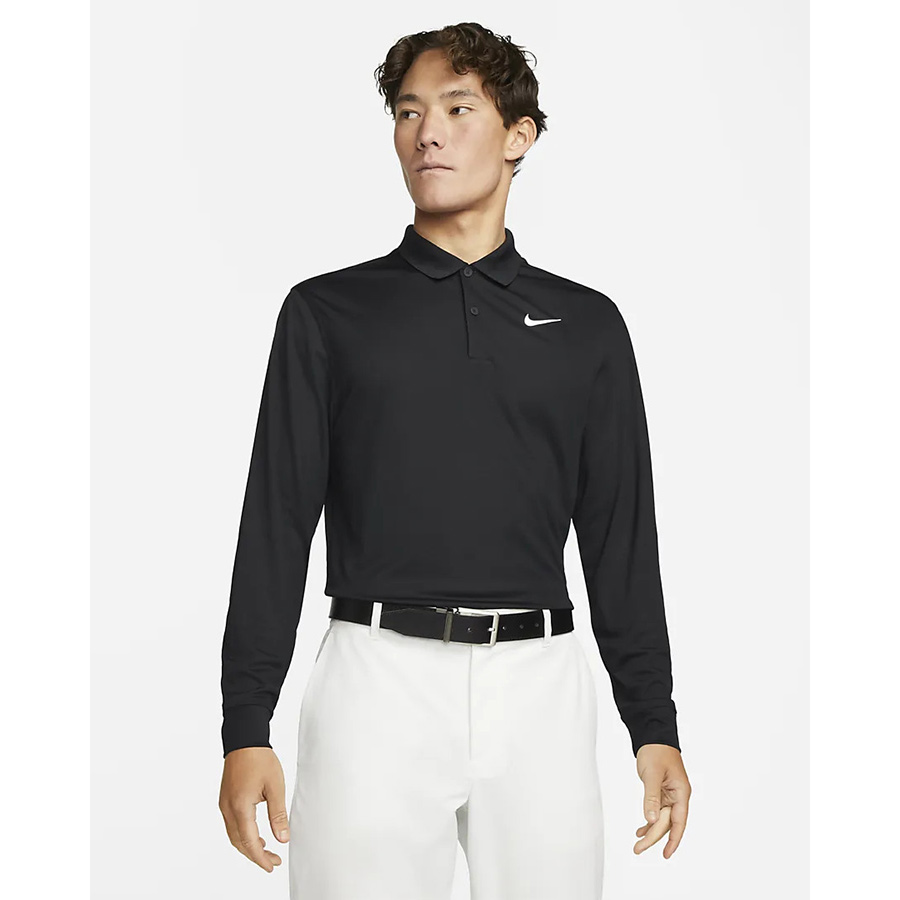 Áo Polo tay dài thể thao Nam NIKE AS M NK DF VCTRY SOLID LS POLO DN2345