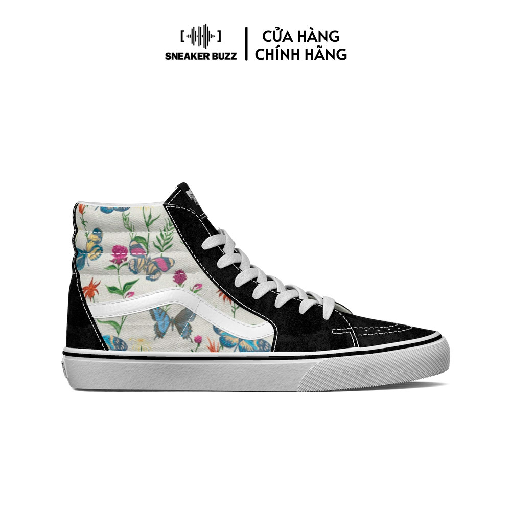 Giày Vans Sk8-Hi Project X Butterfly Floral - VN0A5HXVUC0