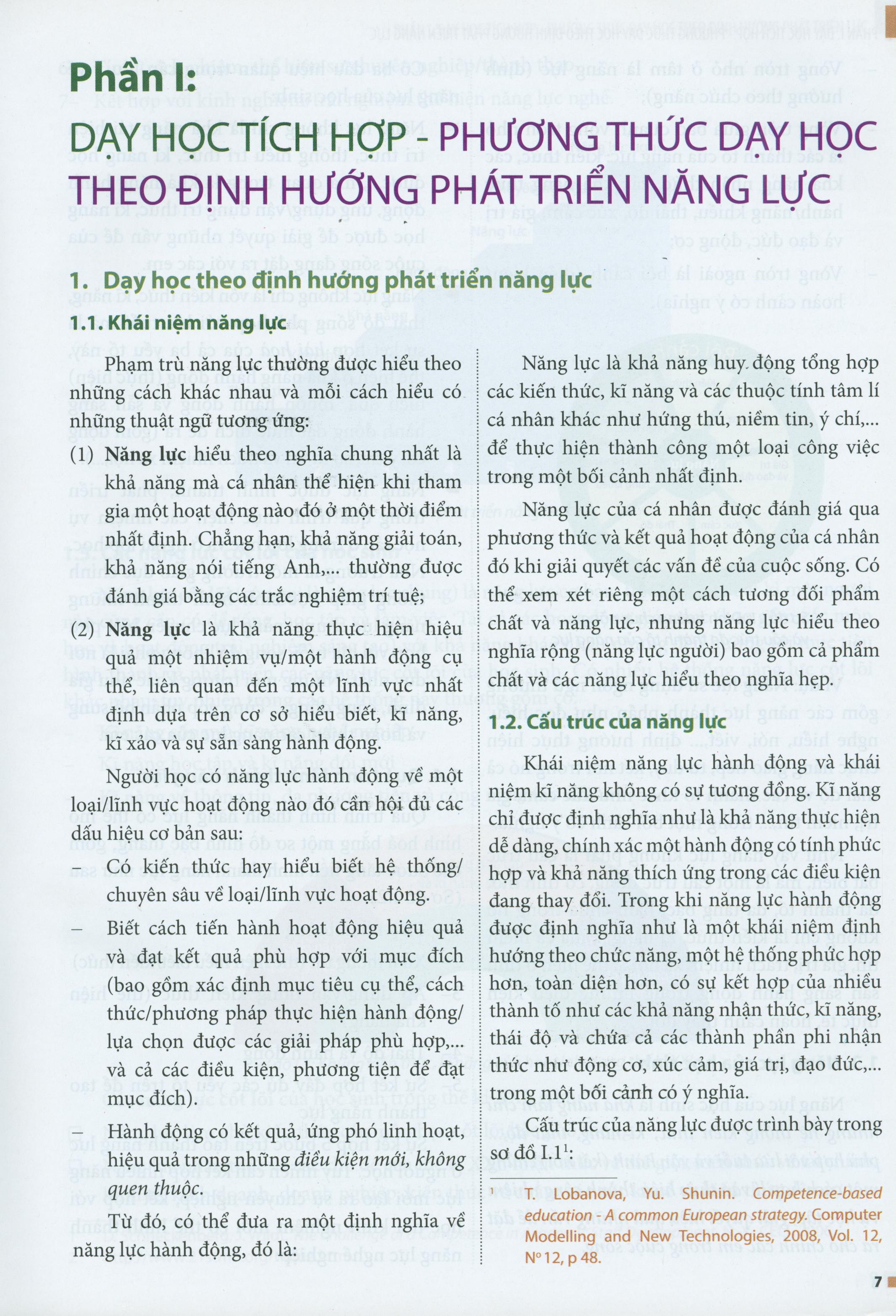 Dạy Học Tích Hợp Phát Triển Năng Lực Học Sinh - Quyển 1 - Khoa Học Tự Nhiên (bìa cứng)