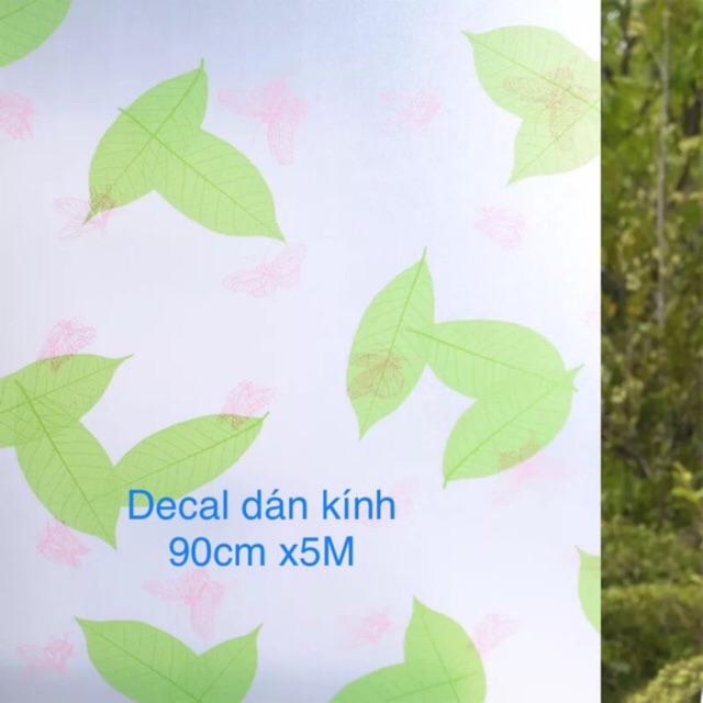 DECAL dán kính làm mờ trang trí chống nắng khổ 90 cm x5m