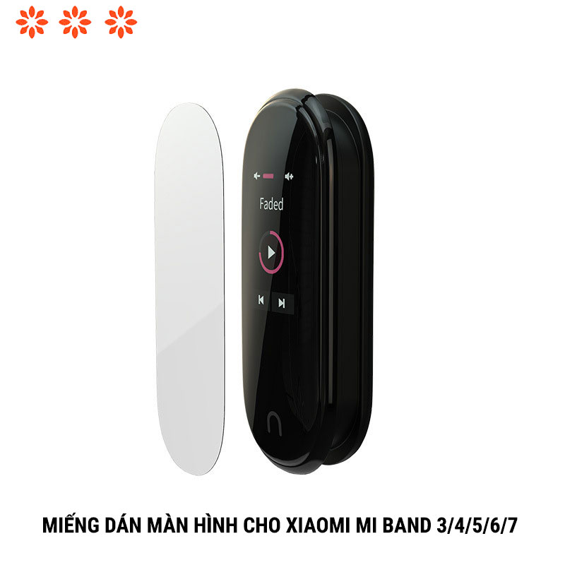 Miếng Dán Màn Hình Cho Mi Band 7/6/5/4/3 MJOBS - Chất Lượng Cao, Chống Trầy Xước Cực Tốt