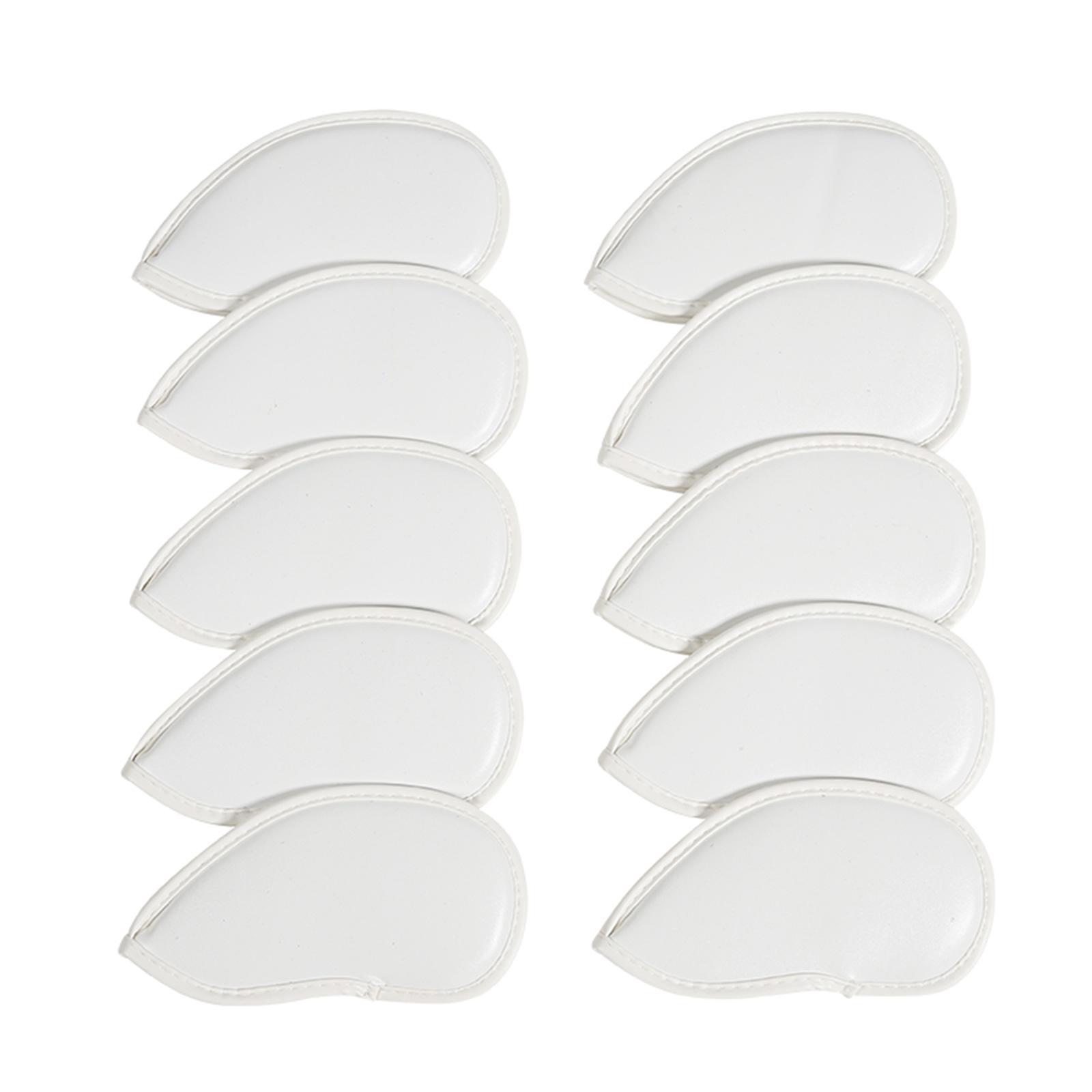 10x Golf Club Covers Number Embroidered Water Resistant Golf Iron Headcovers