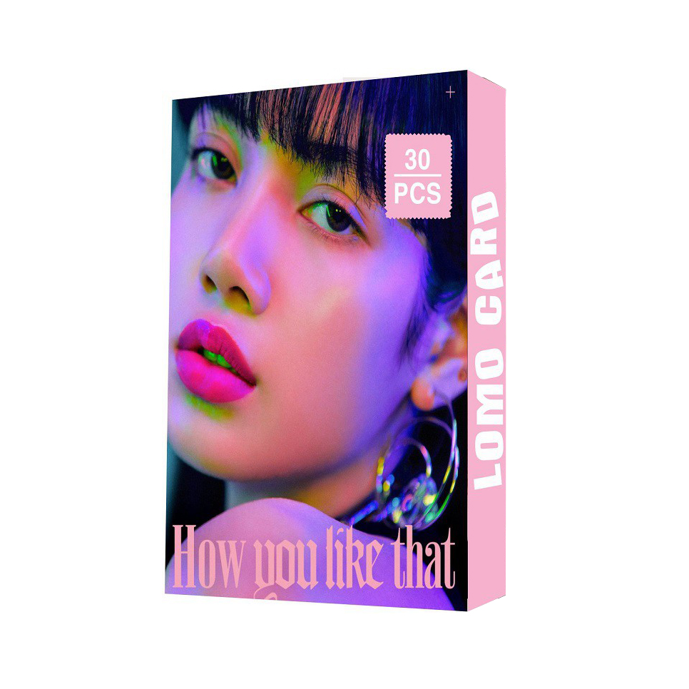 Lomo card Blackpink Lisa How you like that