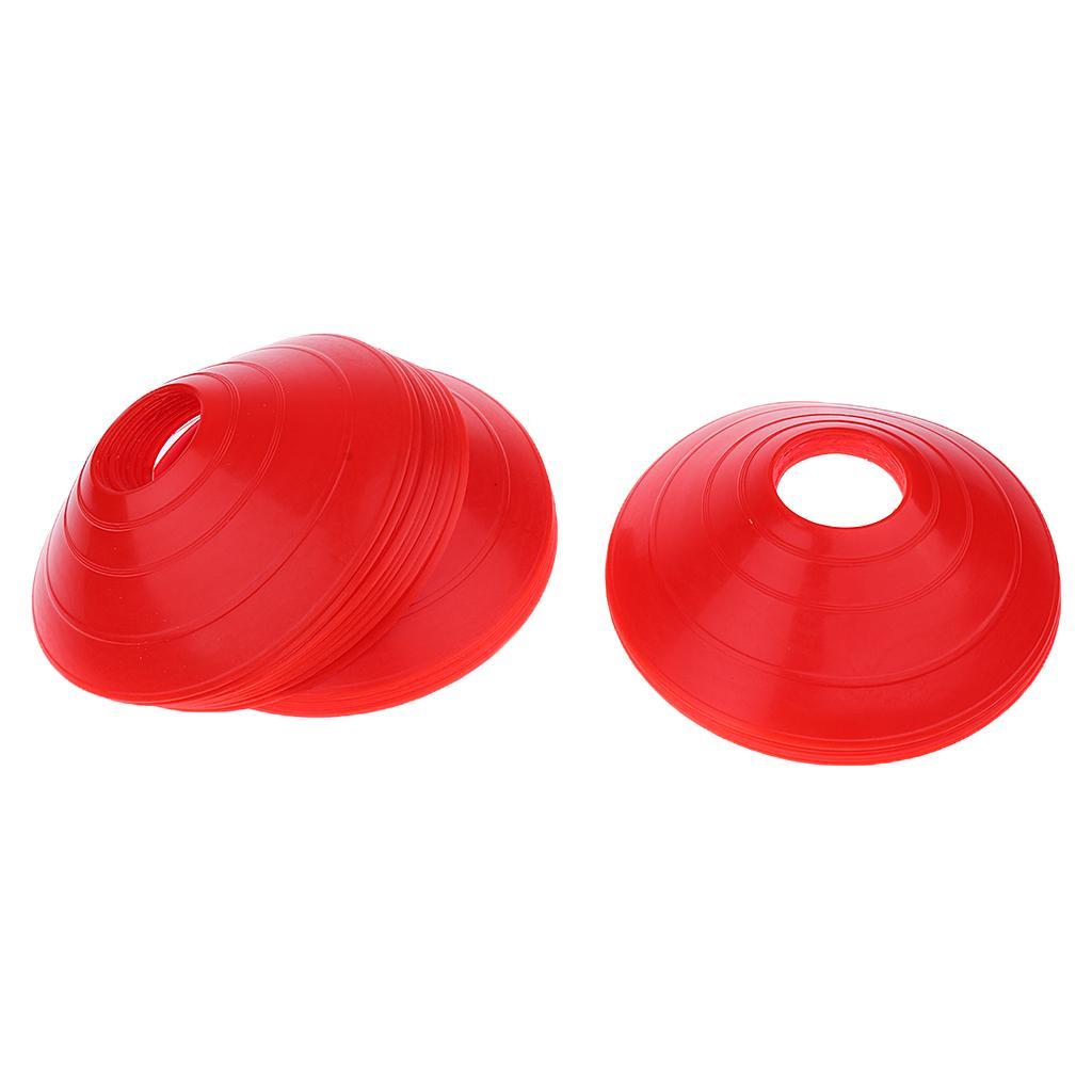 25 Pieces Soccer Coaching Mini Disc Cones  Marker Agility Training