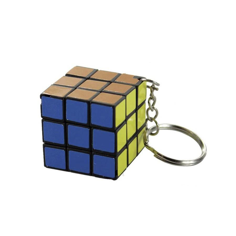 Đồ Chơi Rubik 3x3x3 Xoay Mượt Mà - Tặng Móc Khóa Rubik Cute 3x3 Cỡ Nhỏ