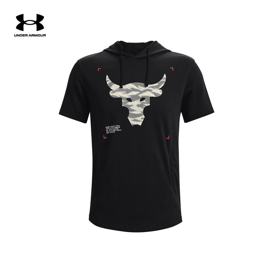 Áo thun tay ngắn thể thao nam Under Armour Project Rock Terry - 1370465-001