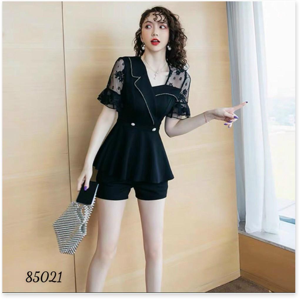 SET UMI PHỐI REN,THIẾT KẾ HỌA TIẾT TRƠN NHƯNG KHÔNG KÉM PHẦN SANG TRỌNG 1HIT1 FASHION