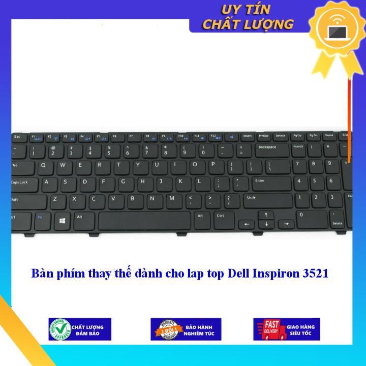 Bàn phím dùng cho lap top Dell Inspiron 3521 - Hàng Nhập Khẩu New Seal