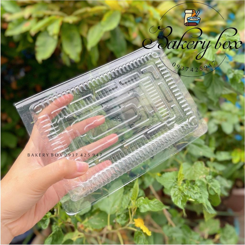 100 Hộp H55 Đựng Bánh Bèo - Bột Lọc - Kimbap - Su Kem
