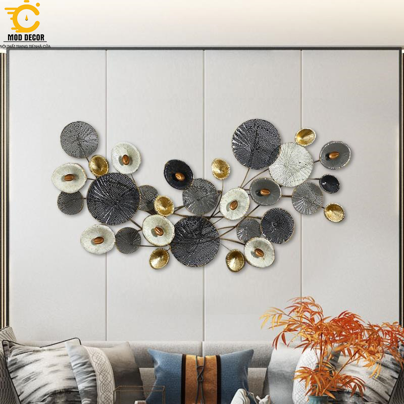 Tranh sắt treo tường trang trí MOD Decor, phong cách Bắc Âu nghệ thuật Lianzhang JJT mã 2015