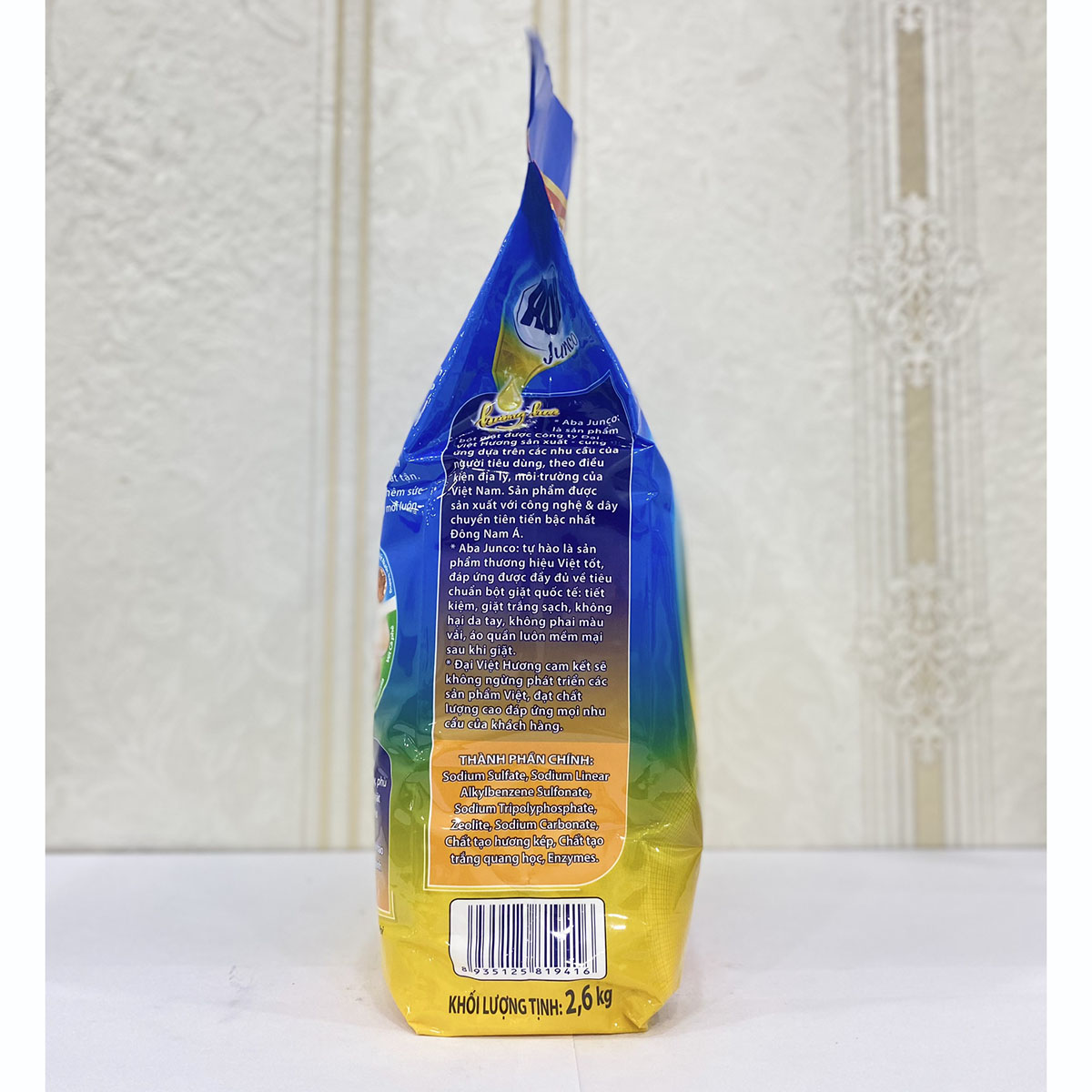 Bột Giặt Aba Junco Hương Hoa 2.6kg