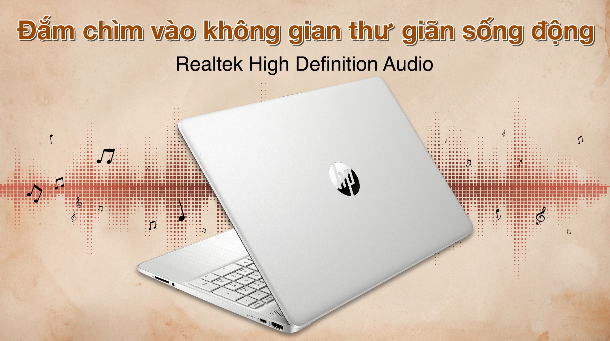 Máy Tính Xách Tay Laptop HP 15s-fq5078TU Bạc - Hàng Chính Hãng