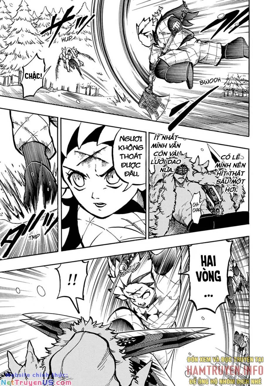 gill: "không ai có thể đánh bại ta khi ta dùng rìu!" chapter 5 13