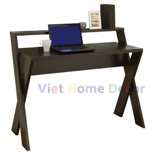 Bàn Làm Việc Chân Chữ X Có Kệ Decor 5638 - Thương hiệu Viet Home Decor