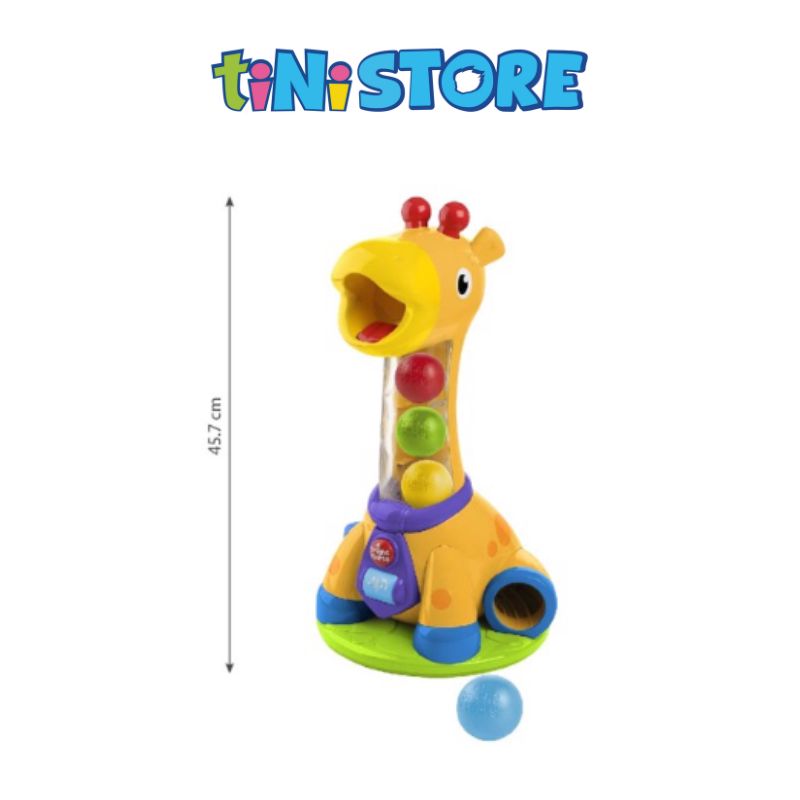 tiNiStore-Đồ chơi hươu cao cổ trượt bóng vui nhộn Bright Starts 10933