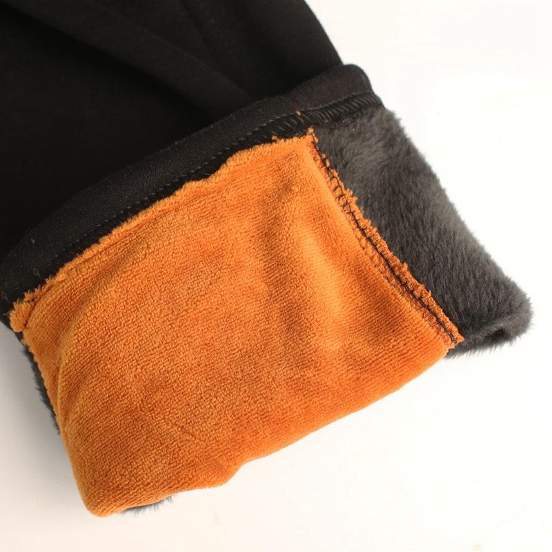 Siêu lớn lớn quần lót Plus kích thước nam ấm quần làm dày Plus Nhung dài mùa đông Nhiệt Ấm quần lót quần