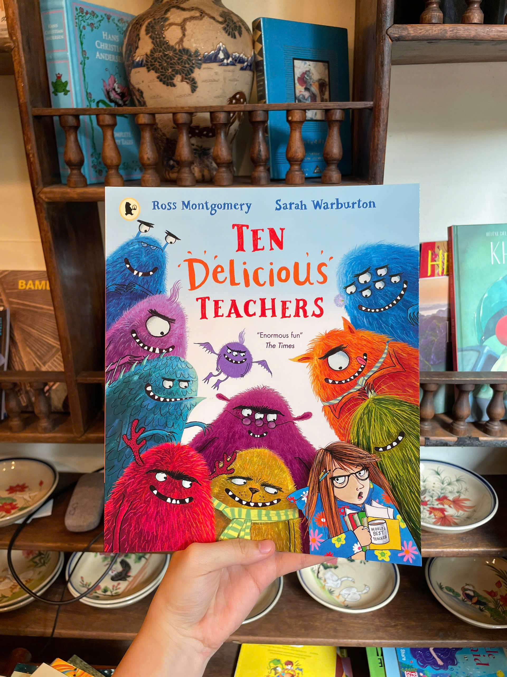 Sách - Ten Delicious Teacher by Ross Montgomery - Children Picture Story book in English - Ngoại Văn