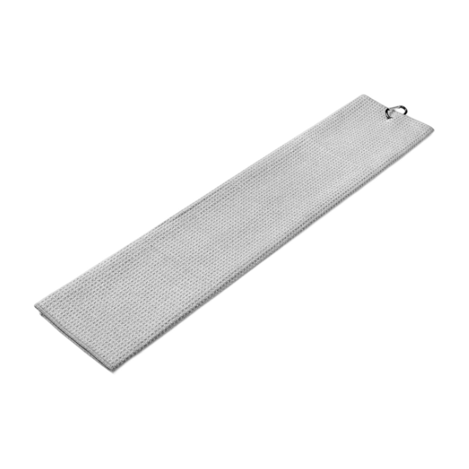 Golf Towel Lightweight with Carabiner Waffle Pattern Golf Towel for Golf Bag