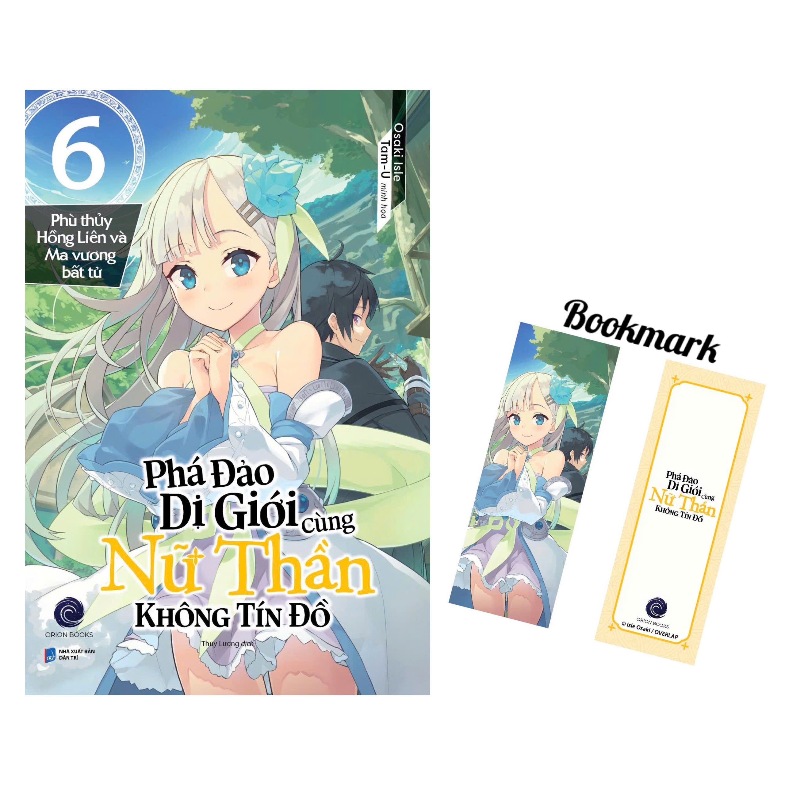 Phá Đảo Dị Giới Cùng Nữ Thần Không Tín Đồ Tập 1 + 2 + 3 + 4 +5+6 (Kèm Bookmark) (Combo 6 cuốn) (FN)