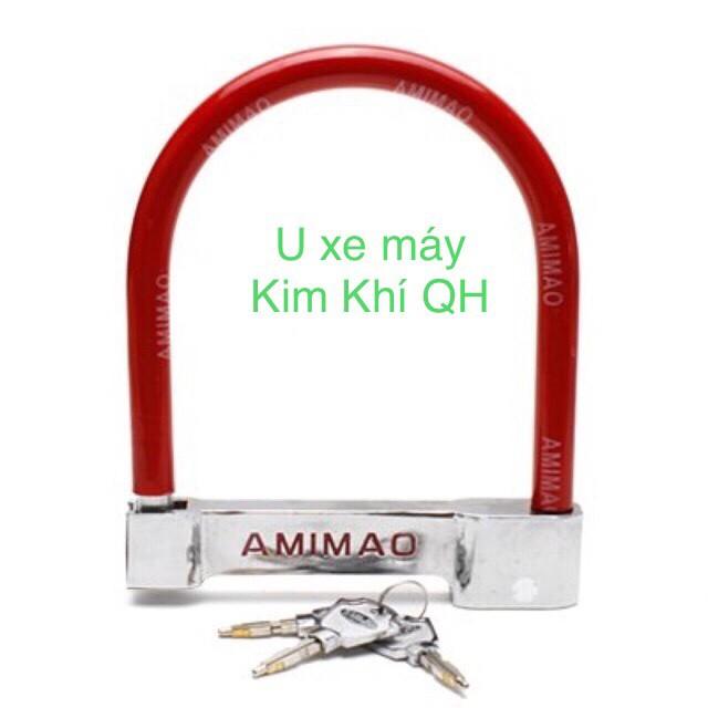 Khóa xe máy chống cắt trộm, khóa U báo động, U INOX, Dây cao cấp hàng đẹp giá tốt.