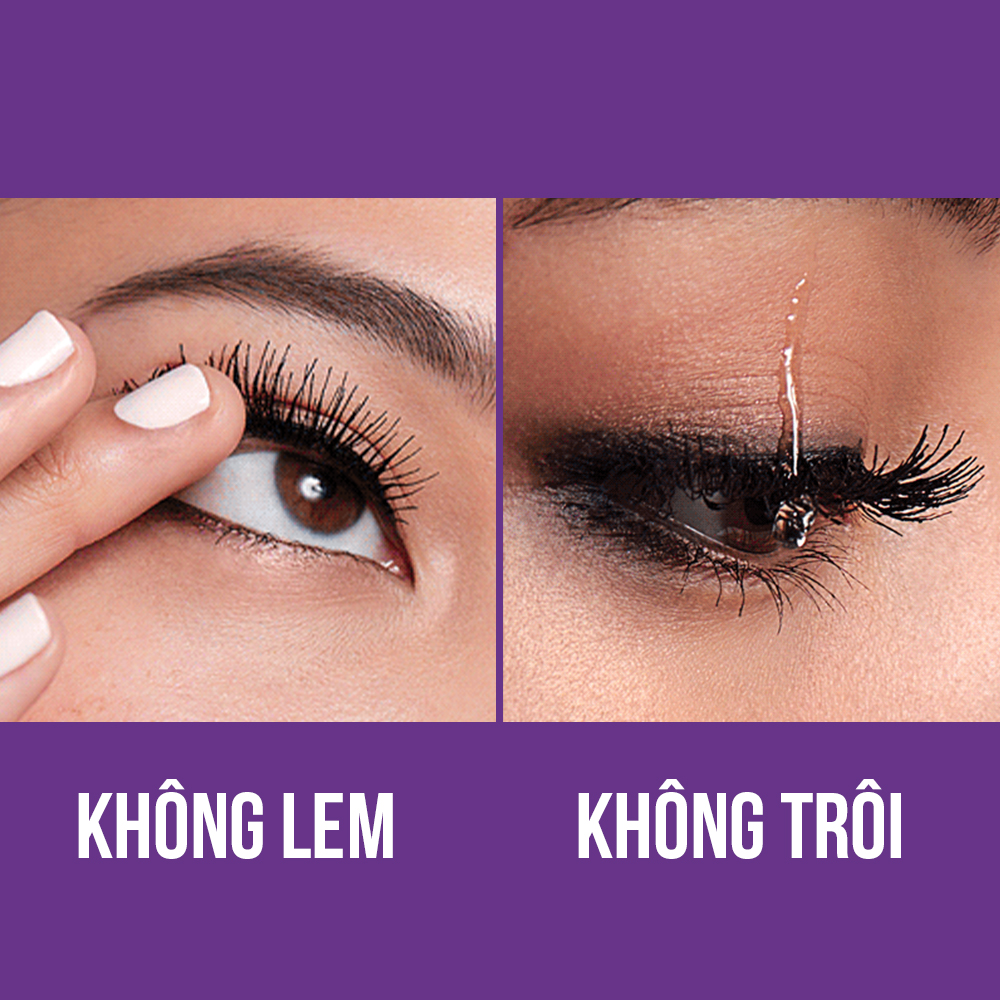 [Bộ trang điểm] Bút kẻ mắt nước Lâu Trôi 36H Line Tatoo High Impact Line + Mascara Uốn Mi, Nâng Mi Falsies Lash Lift Maybelline New York