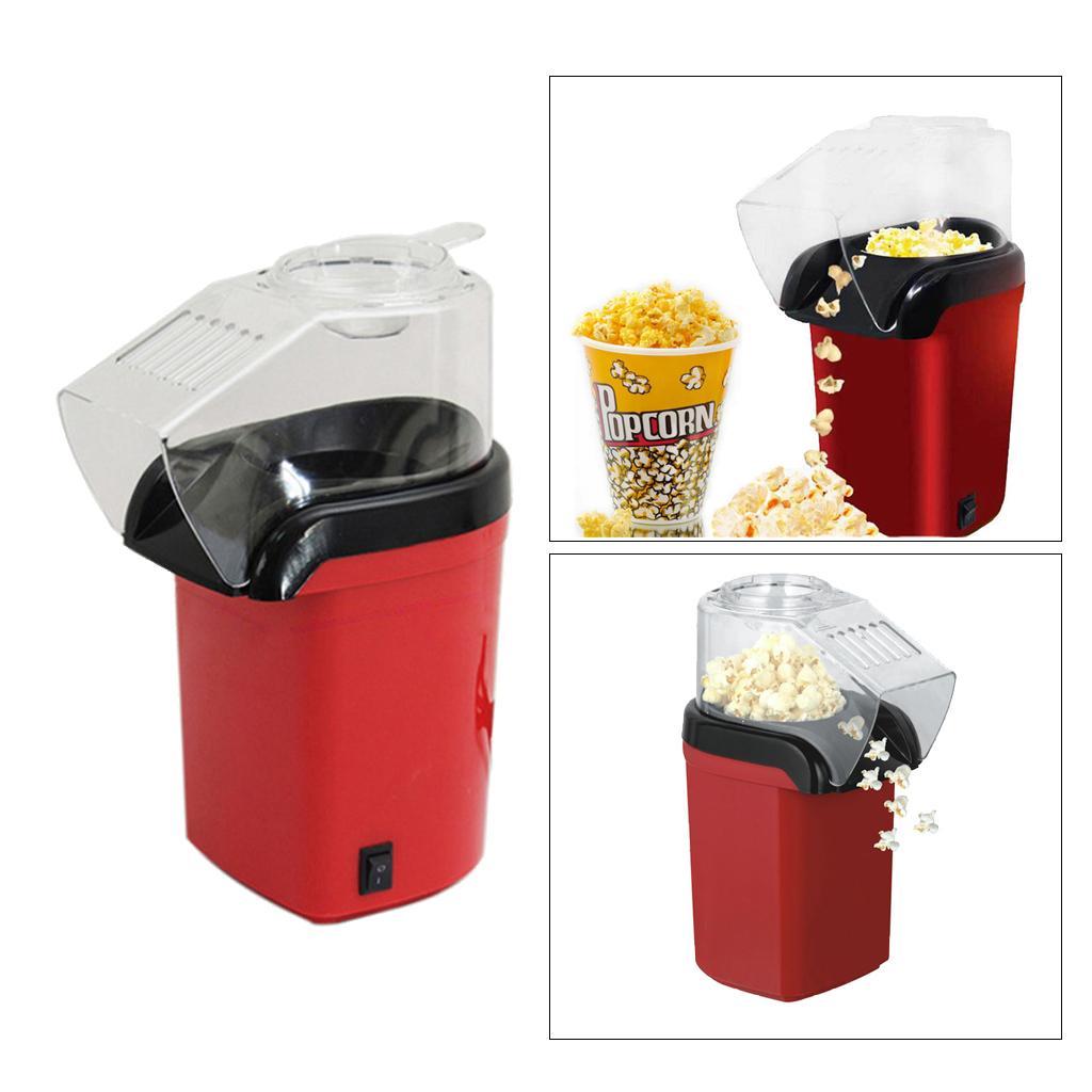 1200W Electric Corn Popcorn Maker Automatic Mini Air Popcorn Making EU Plug
