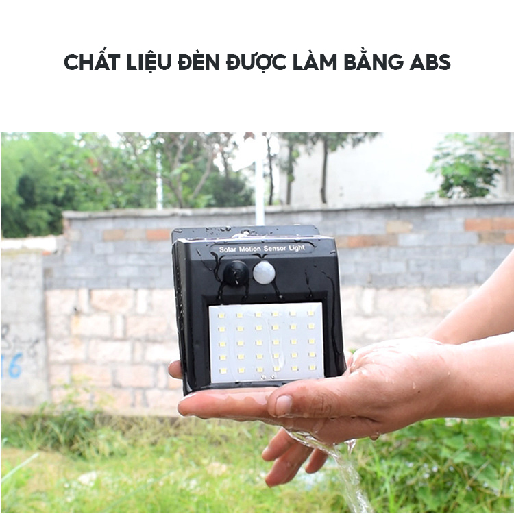 Đèn Cảm Ứng Ốp Tường Tích Điện Năng Lượng Mặt Trời 20led Siêu Sáng Lắp Đặt Dễ Dàng Không Cần Khoan Tường