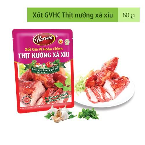 Xốt Gia Vị Hoàn Chỉnh BARONA - Thịt Nướng Xá Xíu 80g