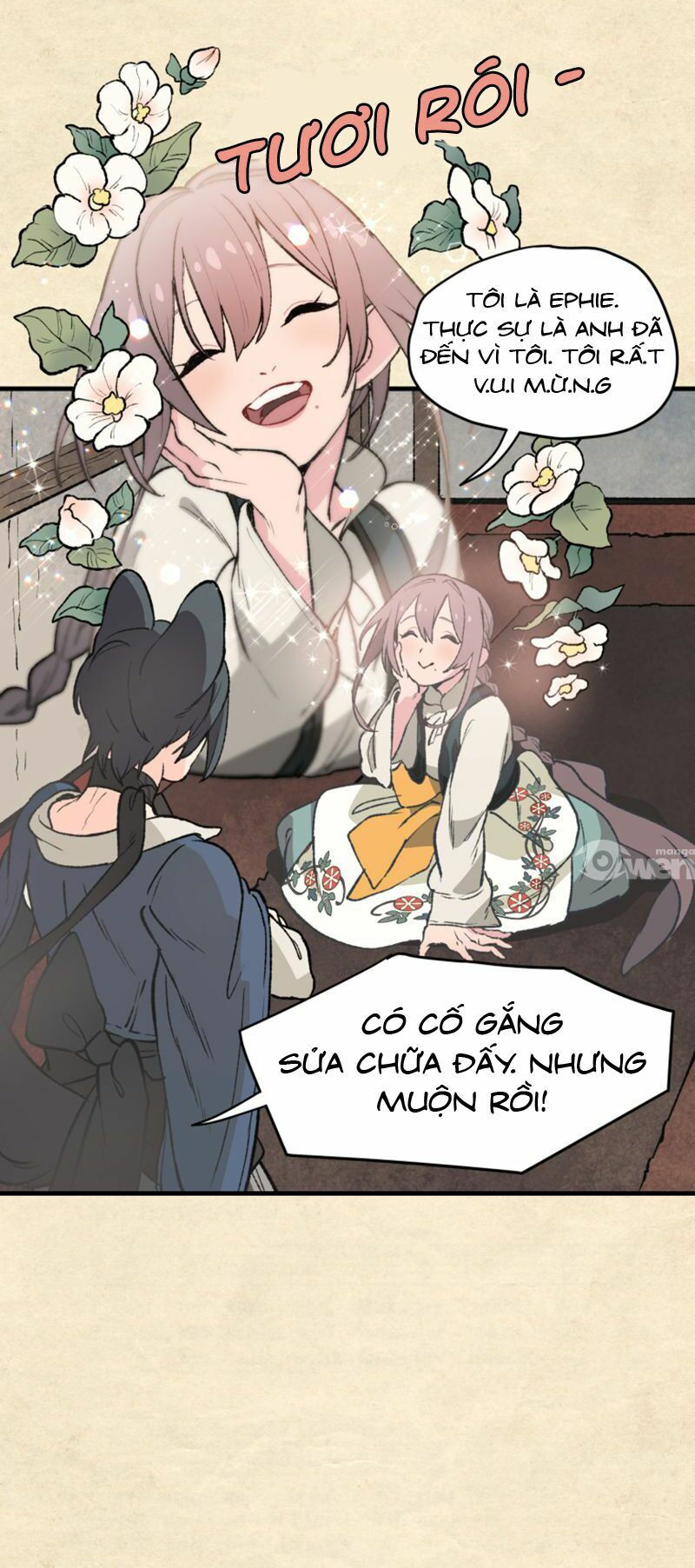 nơi mà ngôi sao băng rơi xuống, hãy đợi ở đó chapter 6 14