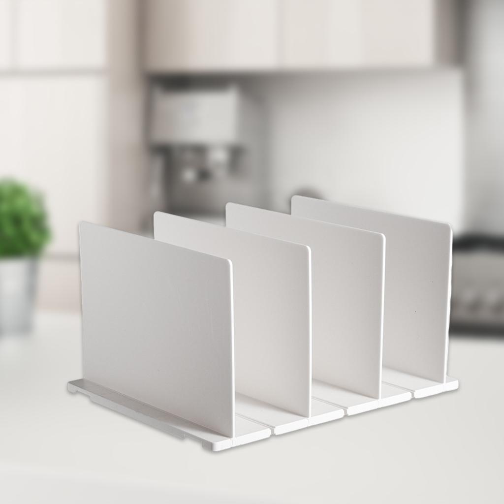 Shelf Dividers Mount Organization Handbags Books Shelf Separators for Towels