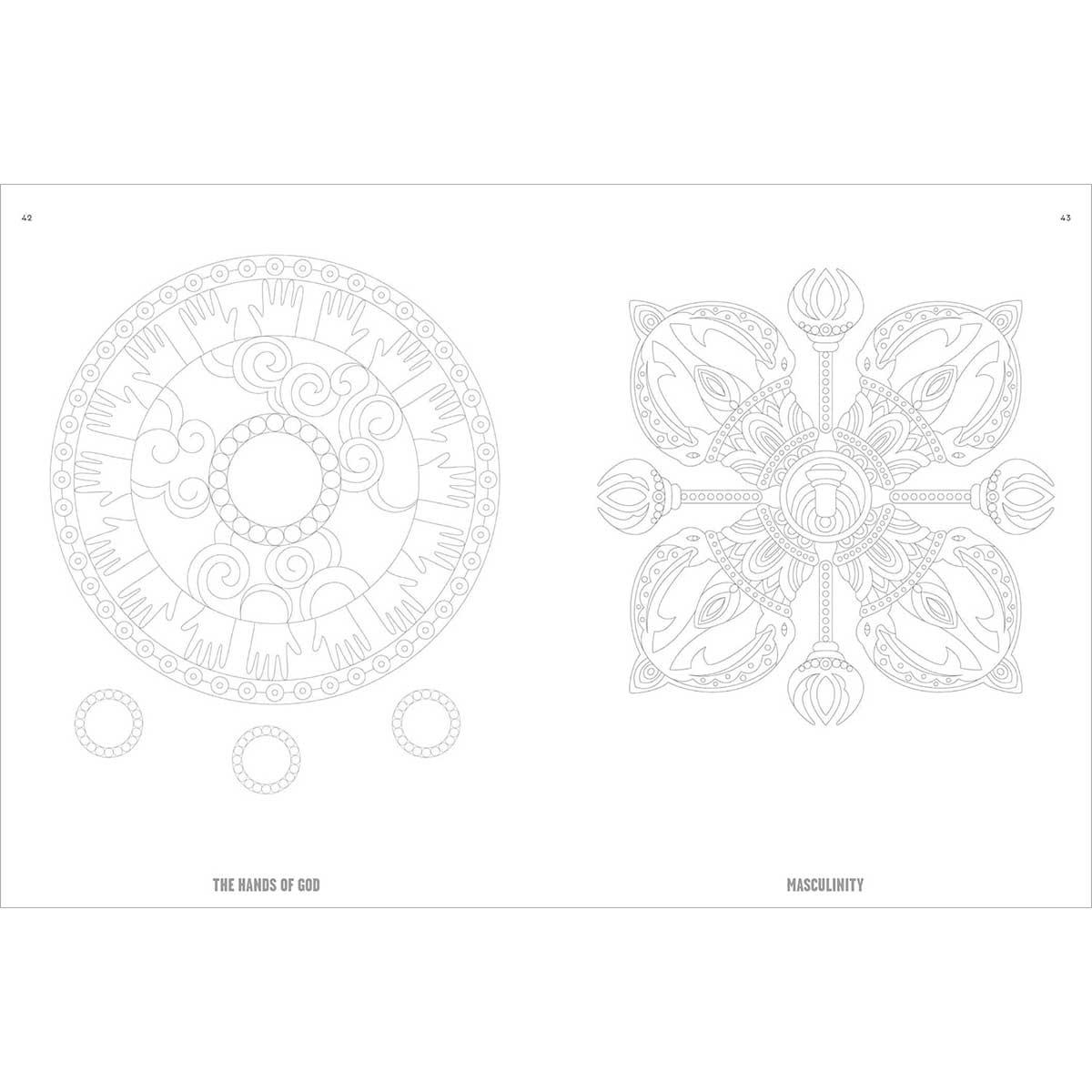 Sách Color Yourself to Mindfulness: 100 Mandalas And Motifs To Color Your Way To Inner Calm