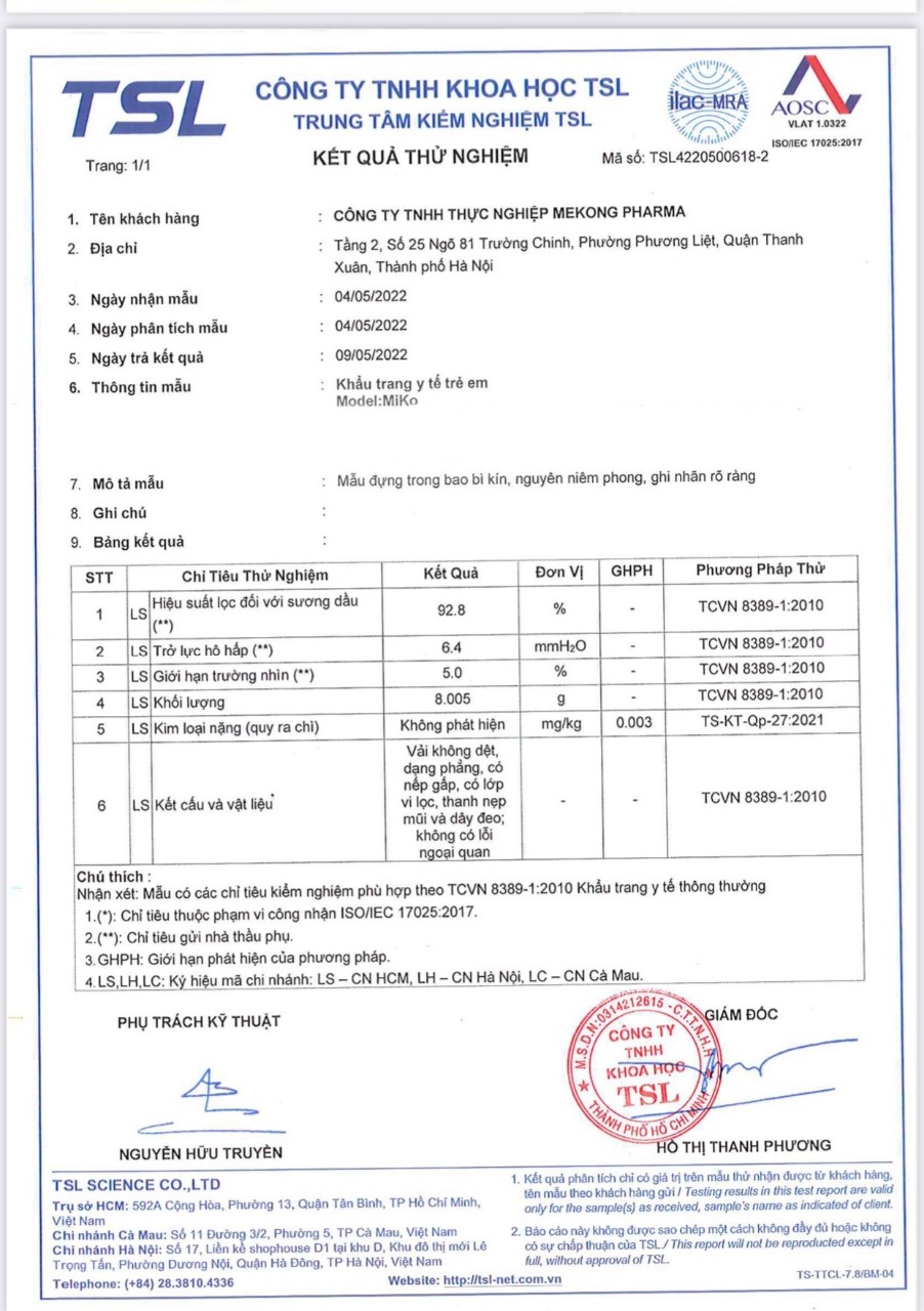 Combo 10 Hộp Khẩu trang y tế trẻ em Miko Họa tiết cao cấp, có dây đeo mềm không đau tai